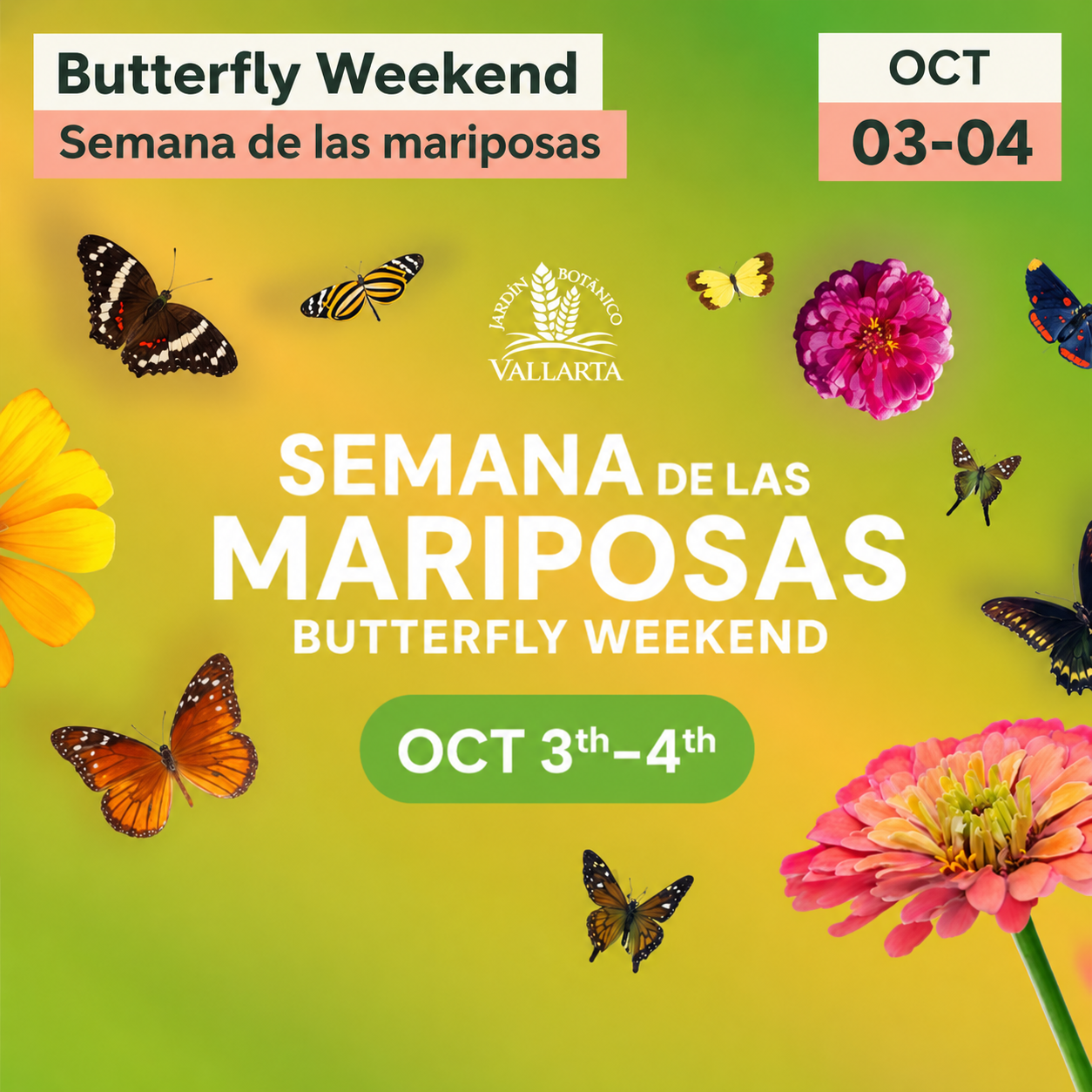 Butterfly Week (Semana de las Mariposas) event